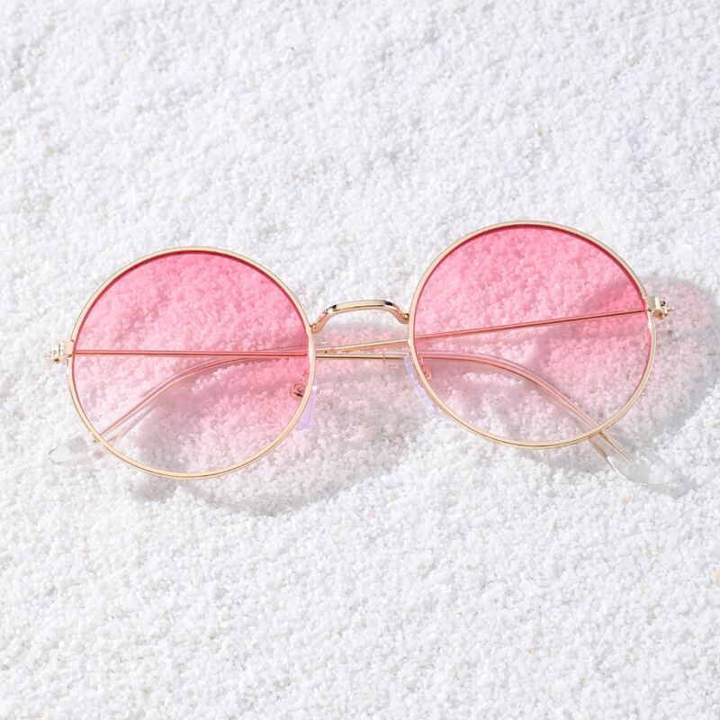 

Round Metal Frame Sunglasses