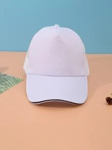 Gorra de béisbol de malla - Blanco - Ver 2