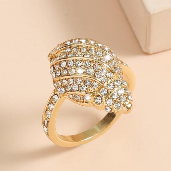 

Conch Decor Ring, Gold