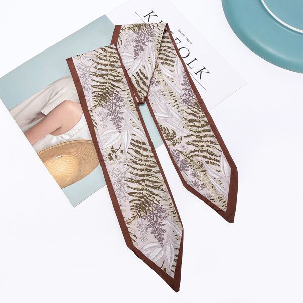 

Tropical Twilly Scarf, Burgundy