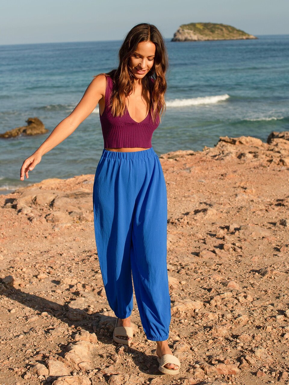 Ribbed Knit Crop Top