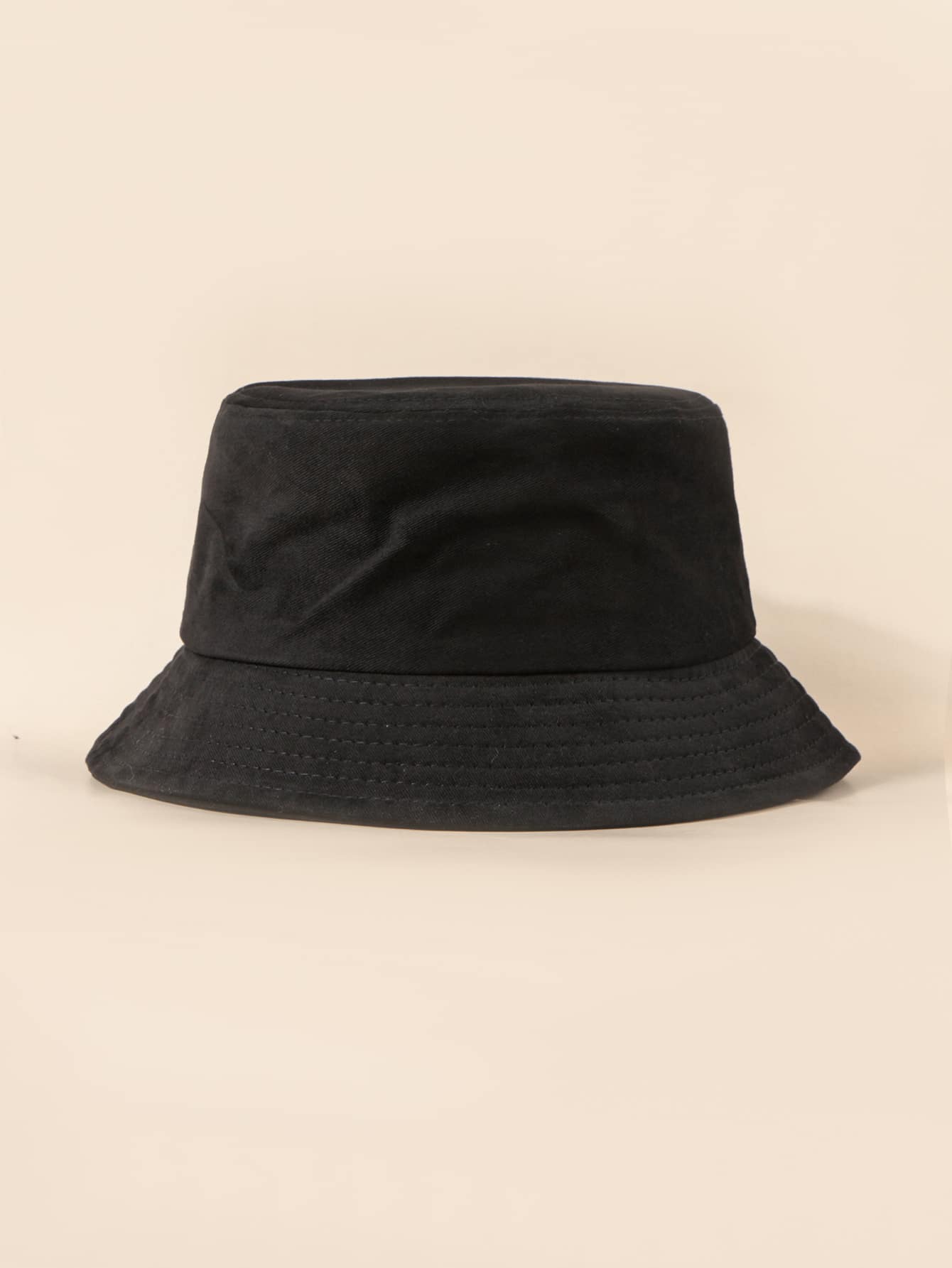 Fashionable Unisex Bucket Hat: Breathable, Lightweight, UV Protection, Candy Colors - Durable And Versatile Men's Summer Sun Hat, Suitable For Outdoor Activities Like Hiking And Fishing In Summer - Black - View 1