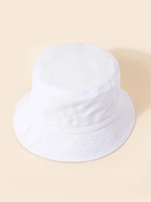 Stylish Unisex Bucket Hat: Breathable, Lightweight, & Sun-Protective In Candy Colors - Durable & VersatileMen's Sun Hat Summer Hat, Suitable For Summer Outdoor Activities Such As Hiking And Fishing - White - View 2