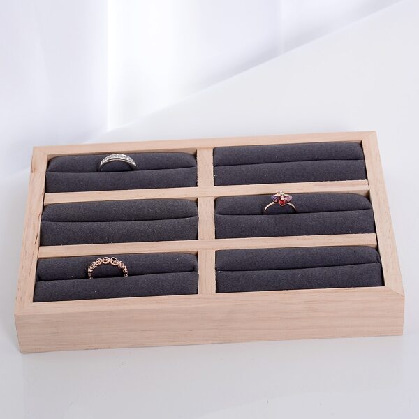 

1pc Jewelry Storage Box, Dark grey