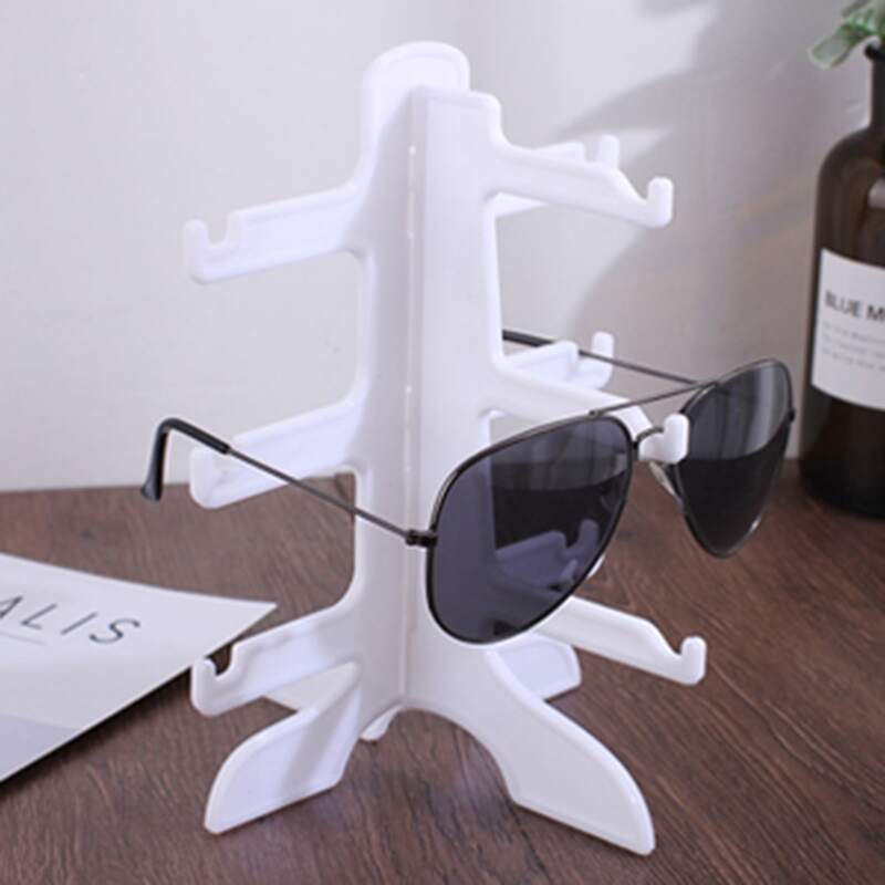 

1pc Glasses Storage Rack, White