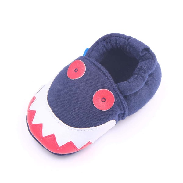 

Baby Boy Cartoon Design Flats, Navy blue