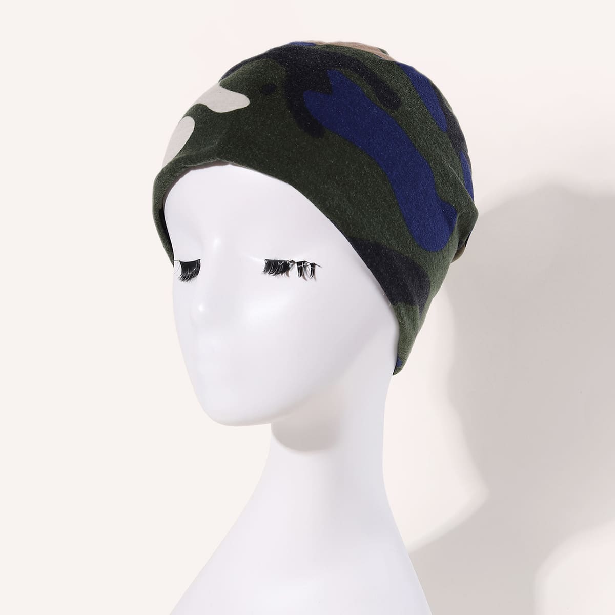 

Camo Pattern Multifunction Hat, Multicolor