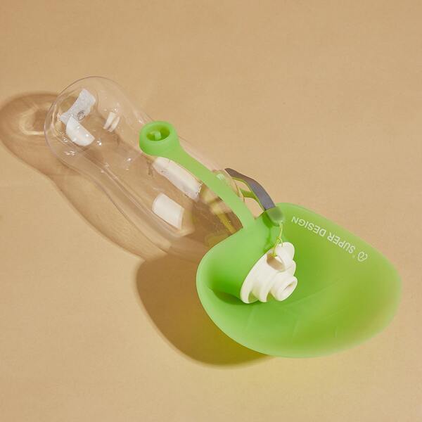 

1pc Pet Travel Water Bottle, Green