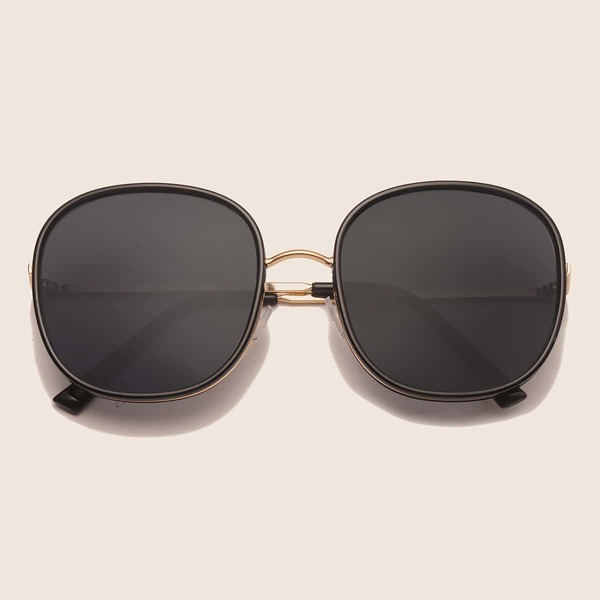 

Men Oversized Frame Sunglasses, Black
