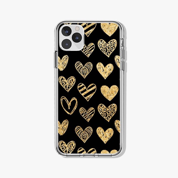 

Heart Pattern Phone Case, Multicolor