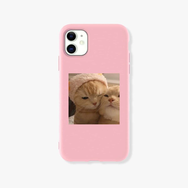 

Cat Pattern Phone Case, Multicolor