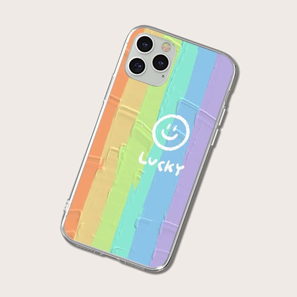 

Rainbow Stripe Phone Case, Multicolor