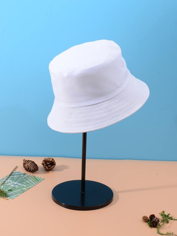 Solid Bucket Hat SHEIN USA