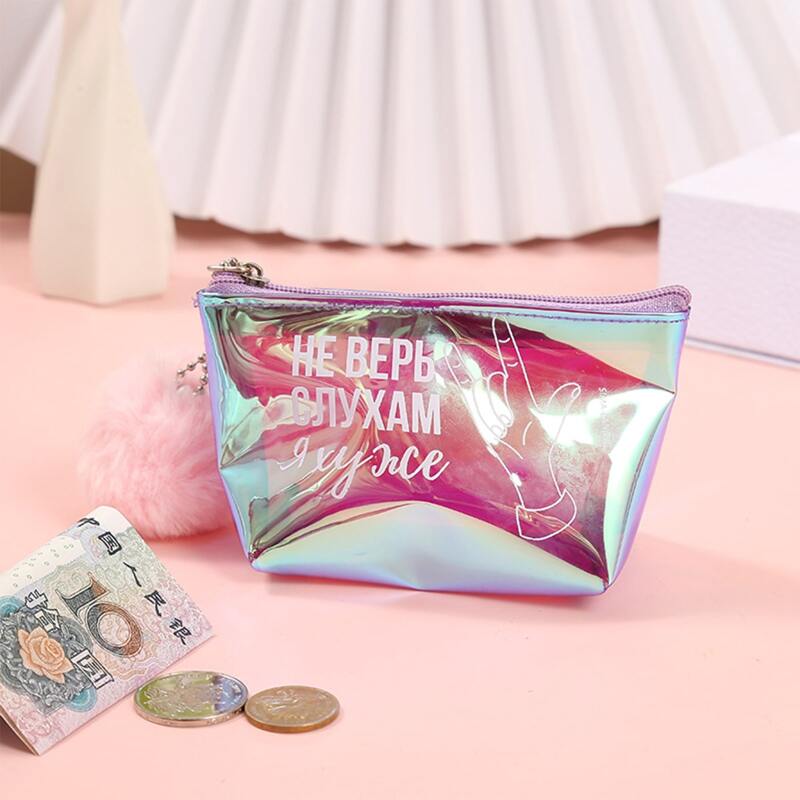 

Letter Graphic Purse, Multicolor