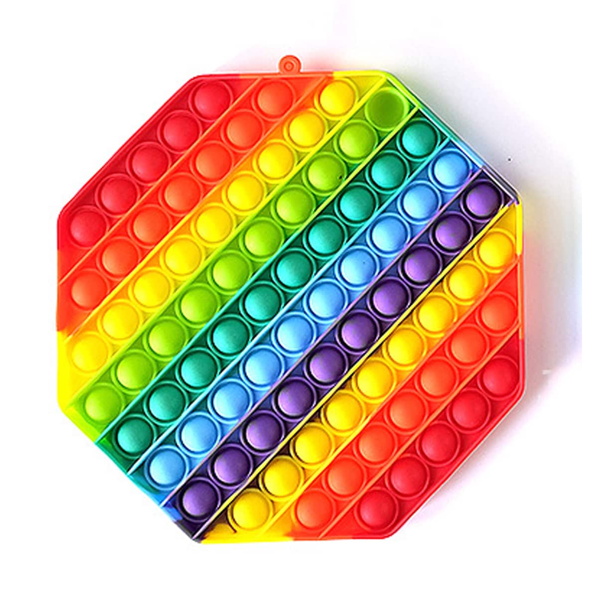 

Octagon Push Pop Bubble, Multicolor