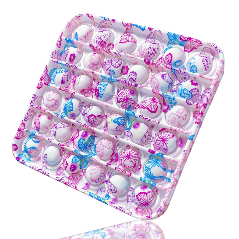 

Butterfly Print Push Pop Bubble, Multicolor
