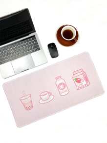 Cartoon Graphic Desk Mouse Pad, Desk Mat - Multicolor - View 1