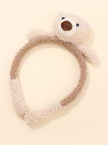 卡通熊裝飾髮箍 - 彩色 - 查看 2