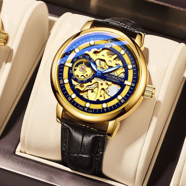 

Men Water Resistant Mechanical Watch