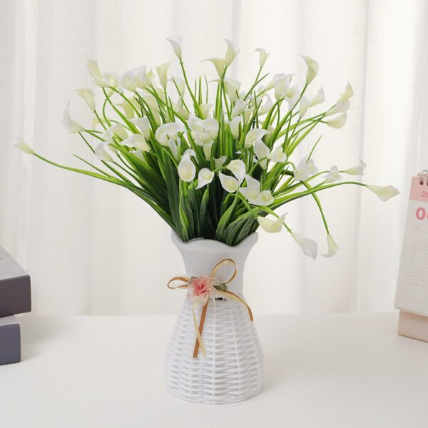 

1branch Artificial Calla Lily, White