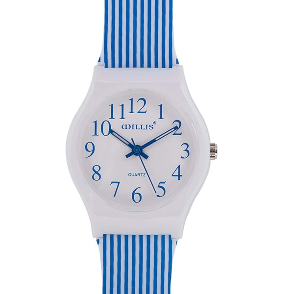 

Kids Striped Strap Quartz Watch