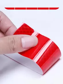 Car Reflective Sticker - Red - View 2