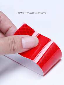 Car Reflective Sticker - Red - View 3