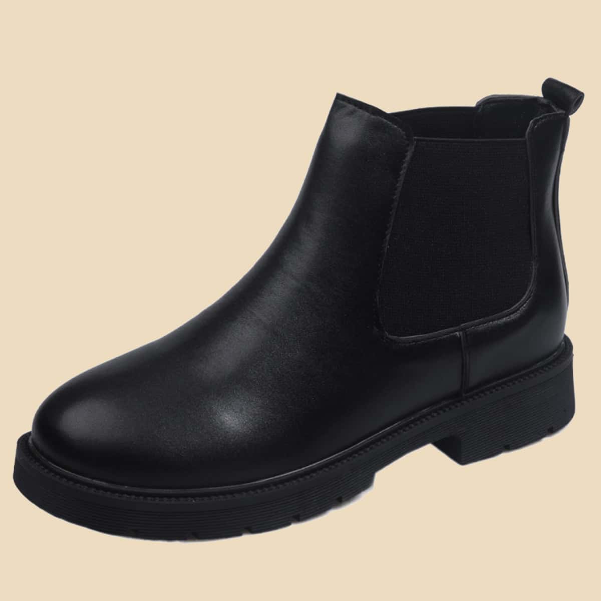 

Minimalist Ankle Boots, Black
