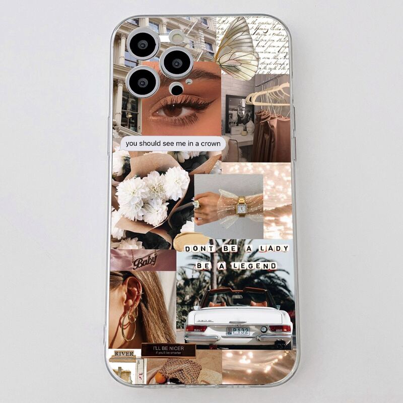 

Aesthetic Collage Phone Case, Multicolor