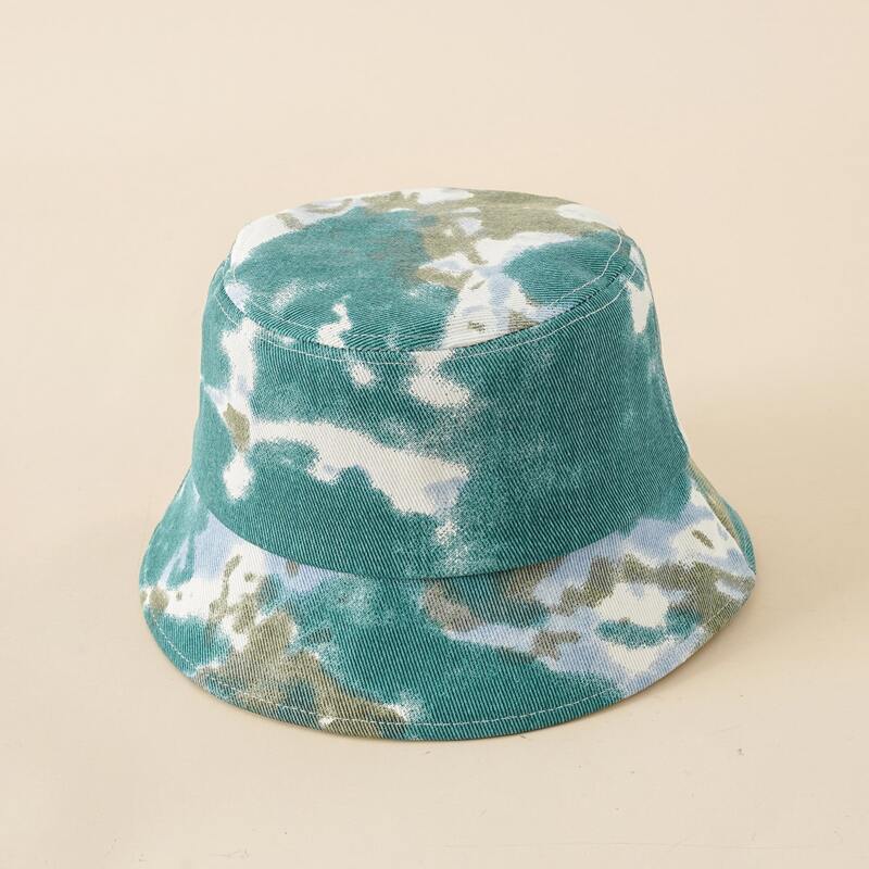 

Tie Dye Bucket Hat, Dark green