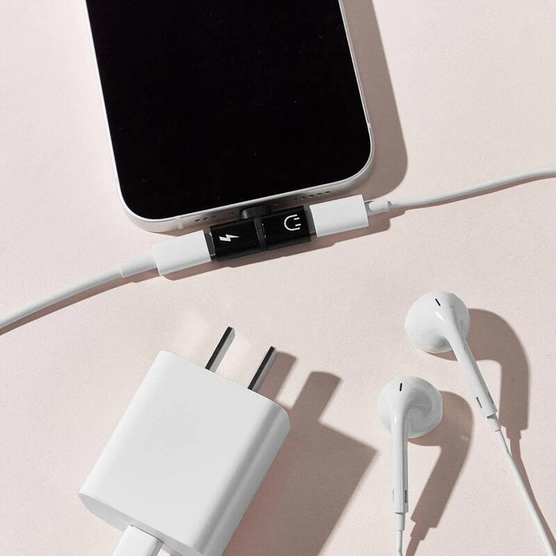 

2 In 1 Lightning Adapter, Black