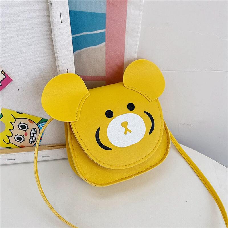 

Cartoon Graphic Crossbody Bag, Yellow