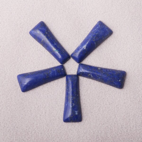 

5pcs Geometric Stone, Blue