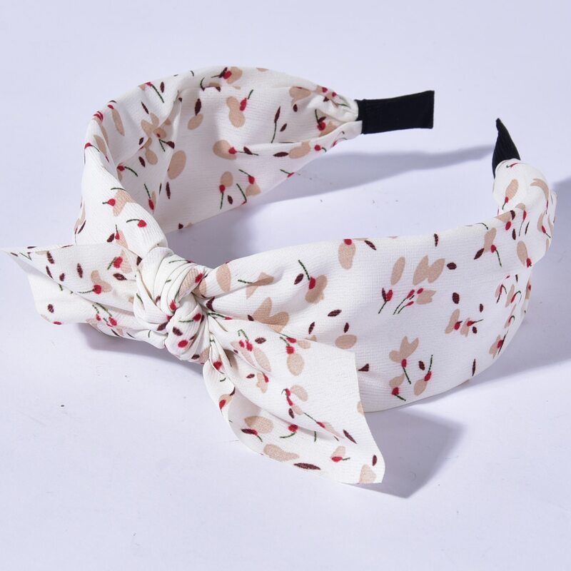

Ditsy Floral Headband, White