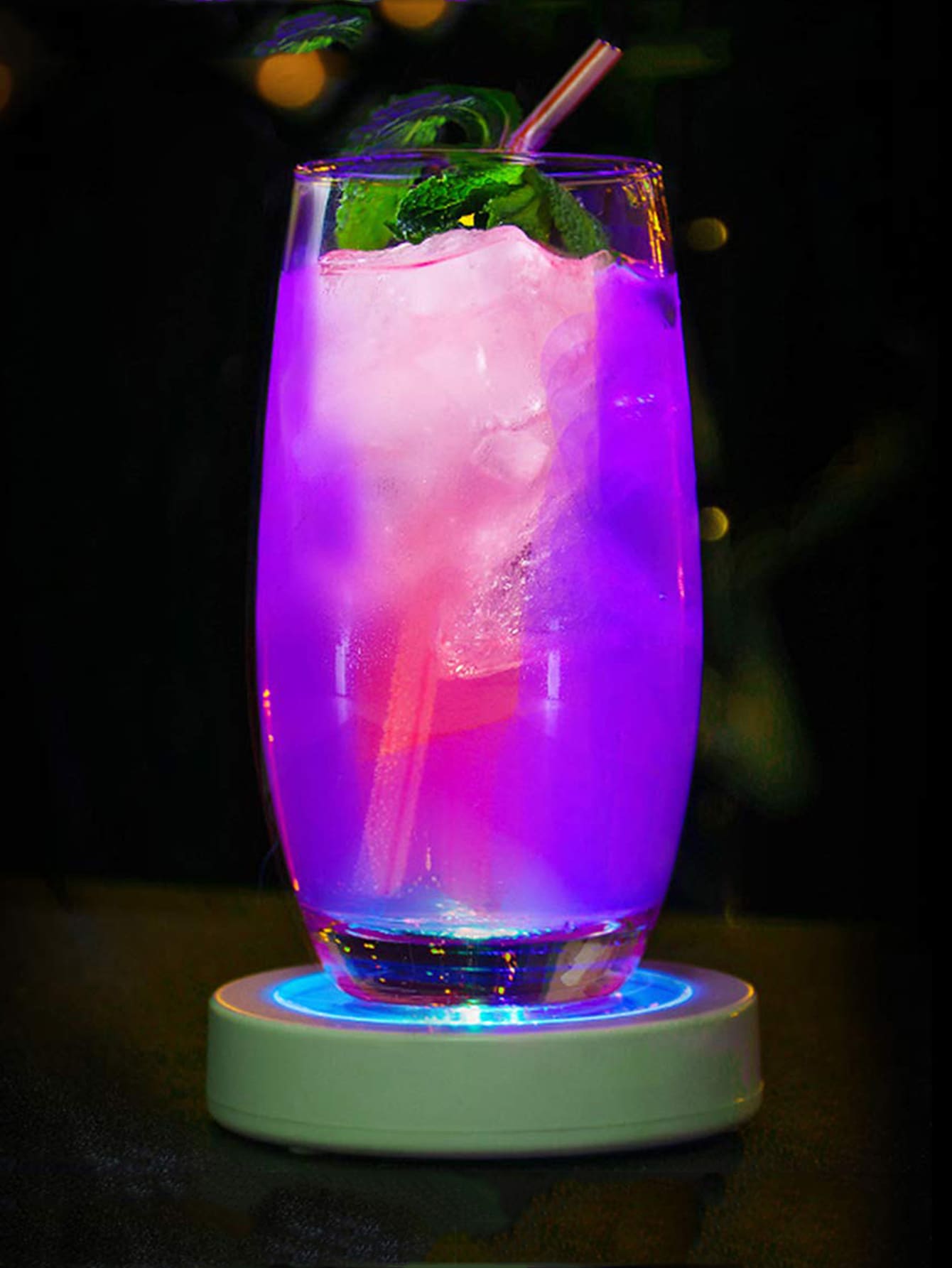 1 cái đèn LED Cup Holder Light - trắng - Xem 1