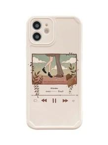 音樂播放機圖案手機殼 - 彩色 - 查看 1