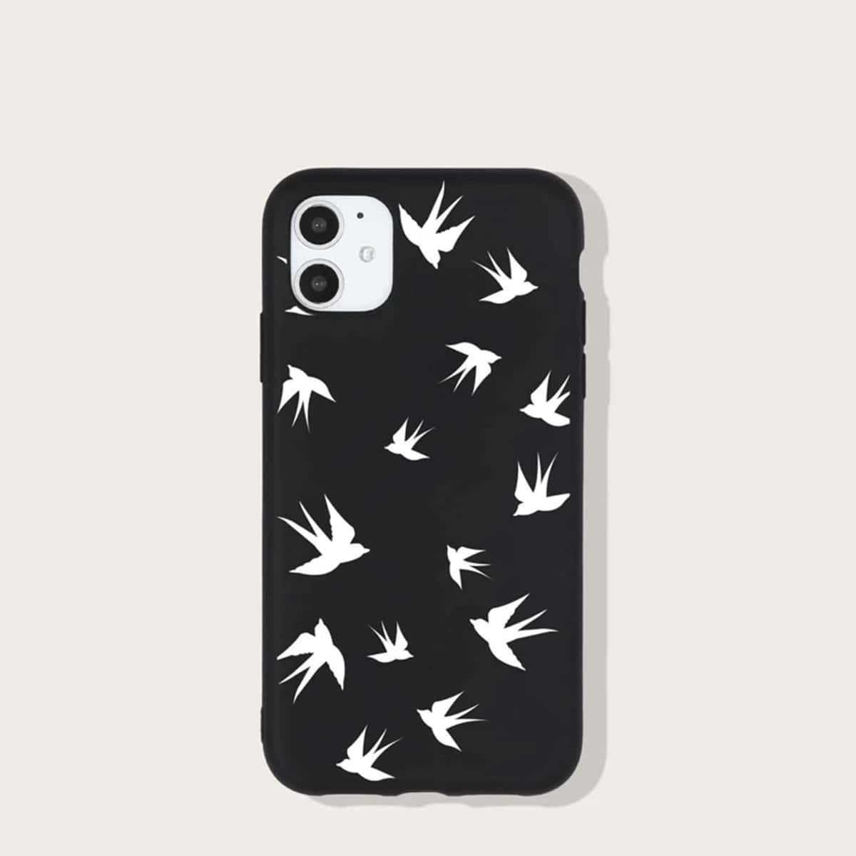 

Bird Pattern Phone Case, Multicolor