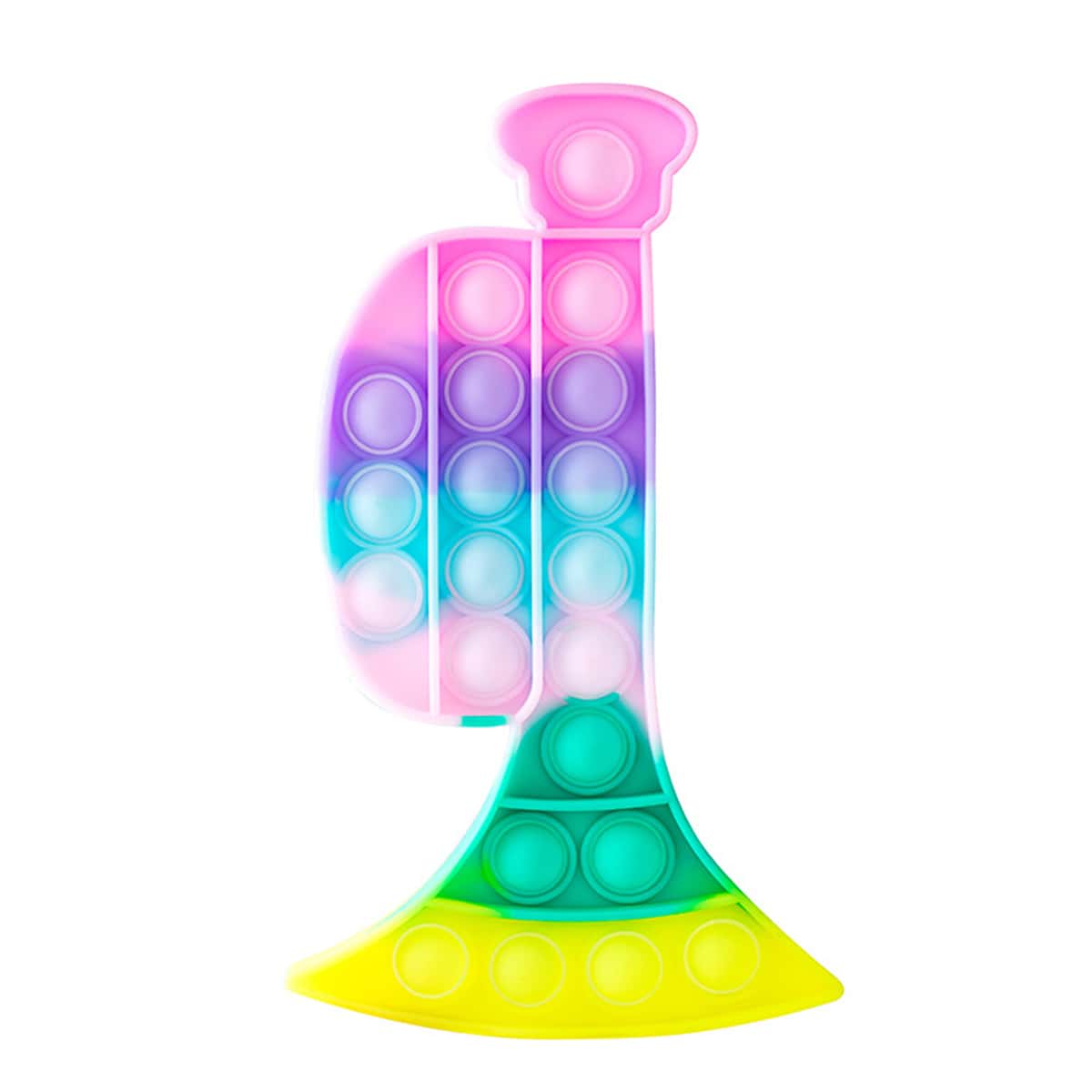 

Instrument Shaped Push Pop Bubble, Multicolor