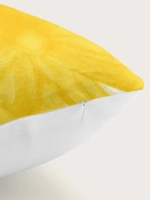 花圖案靠墊套不附帶墊芯 - 彩色 - 查看 2