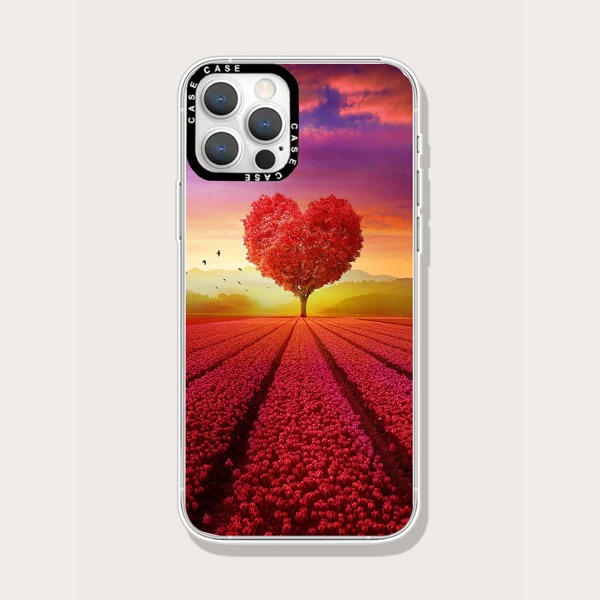 

Heart Pattern Phone Case, Multicolor