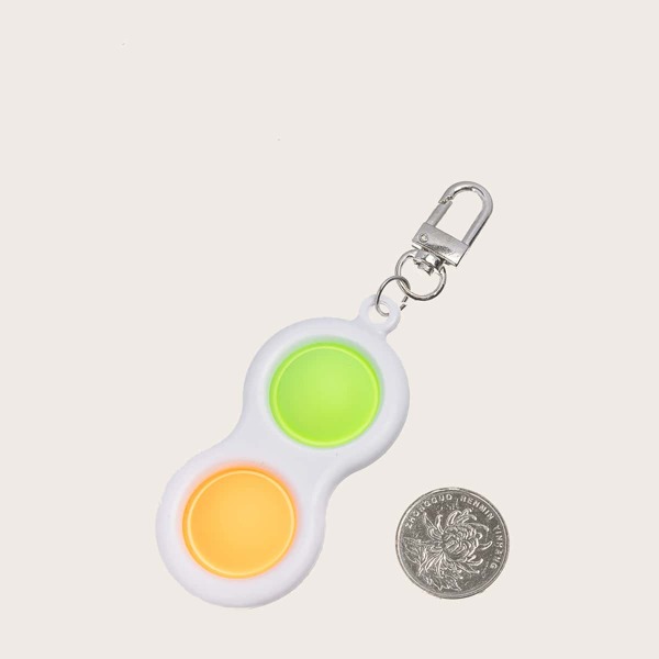 

Kids Colorblock Bag Charm, Multicolor