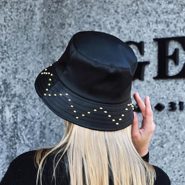 

Simple Bucket Hat, Black