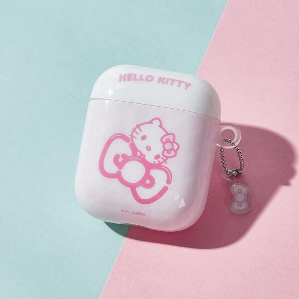 

Cartoon Graphic Case For Airpods, Multicolor