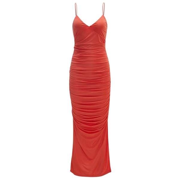 

Ruched Detail Cami Dress, Orange