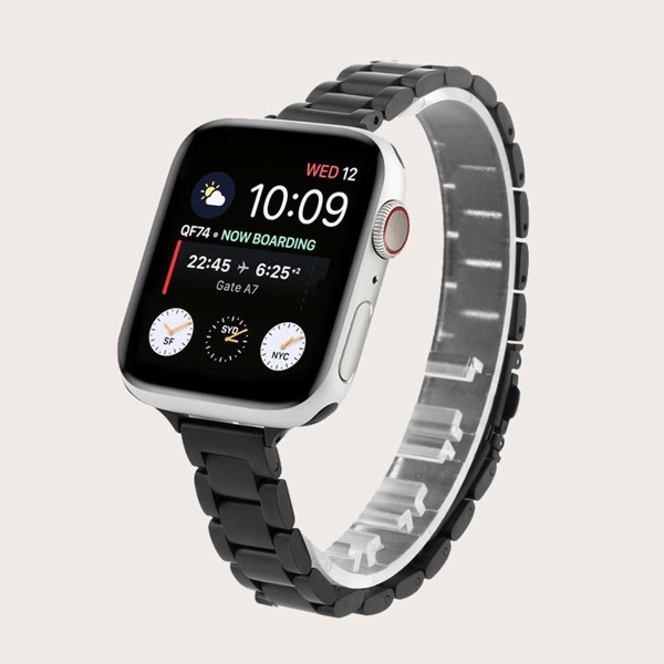 

Stainless Steel Watchband For iWatch, Black