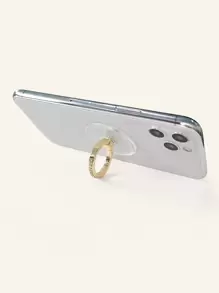 Điện thoại di động giá đỡ với trang trí rhinestone - Trong sáng - Xem 1