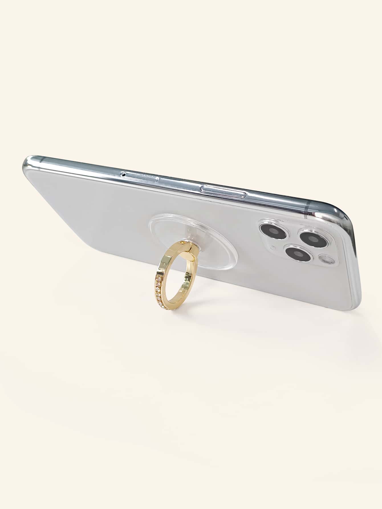 Điện thoại di động giá đỡ với trang trí rhinestone - Trong sáng - Xem 1