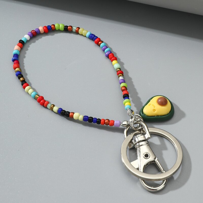 

Avocado Bag Charm, Silver