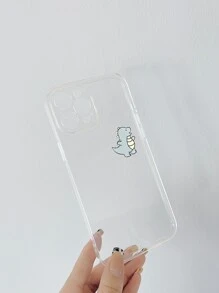 2 piezas Fundas de teléfono transparentes, Fundas de teléfono con dinosaurios, Fundas de teléfono para parejas, Compatibles con , Funda de teléfono, Funda compatible con iPhone 17 Pro Max, Cubiertas, Funda de teléfono linda, Compatible con funda 13, Compatible con funda 15, Compatible con funda 16 Pro Max, Compatible con funda 16, Compatible con funda 14, Compatible con funda 15, Compatible con funda 16 Plus, Adecuado como regalo de cumpleaños, novia, novio o para uso personal - transparente - Ver 5