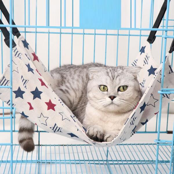 

Star Print Pet Hammock, Multicolor